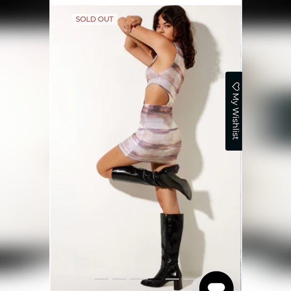 MOTEL ROCKS DRESS NWT - Picture 8 of 16